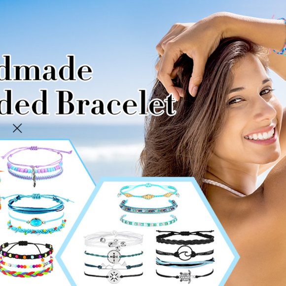 Other - New 21 Pieces Surfer Wave Bracelet Ocean Wave Adjustable Waterproof Handmade
